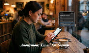 Anonymous Email for Signup