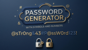 Password Generator With Symbols and Numbers